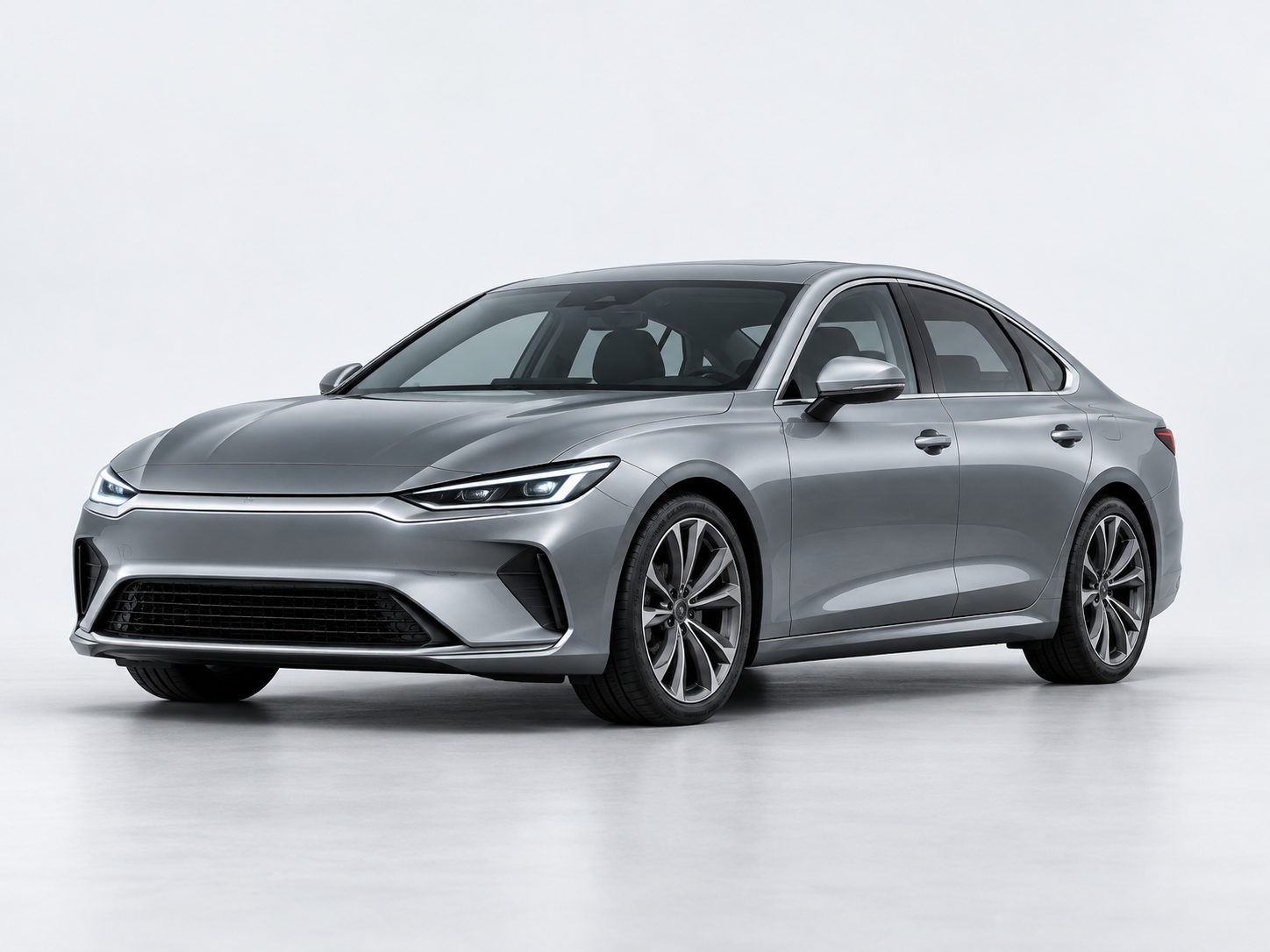 Automobile grigio argento
